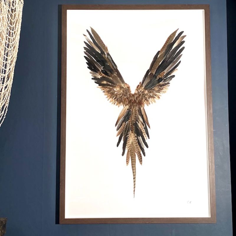 Angelwings Fjädertavla - SÅLD