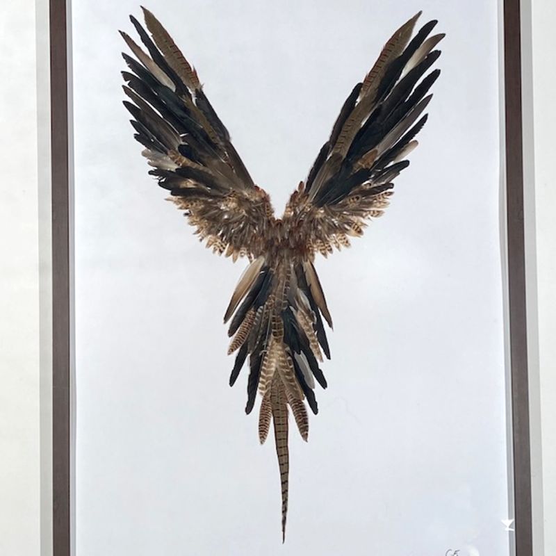 Angelwings Fjädertavla - SÅLD