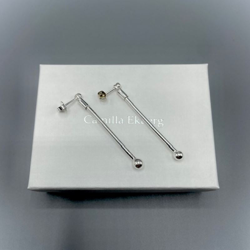 silverstavar med kula