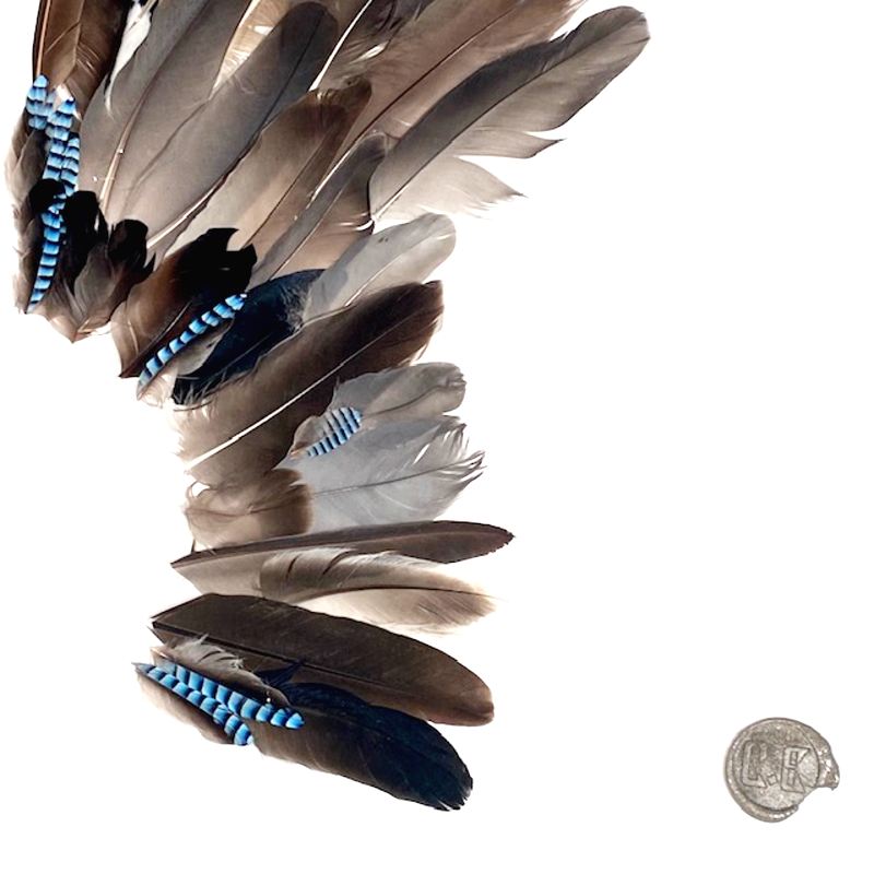 Blue wing 74x65 - SÅLD!