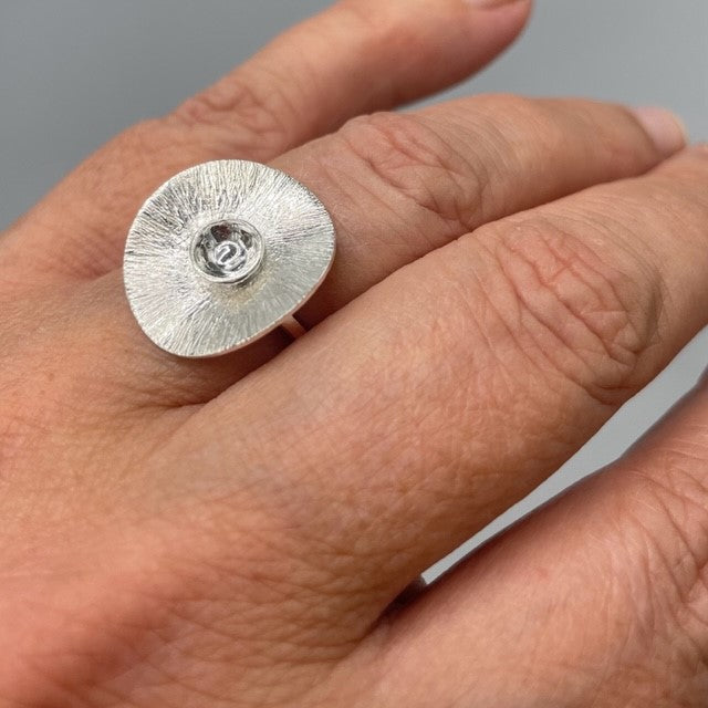 Halsband & Ring i 925 Sterlingsilver.