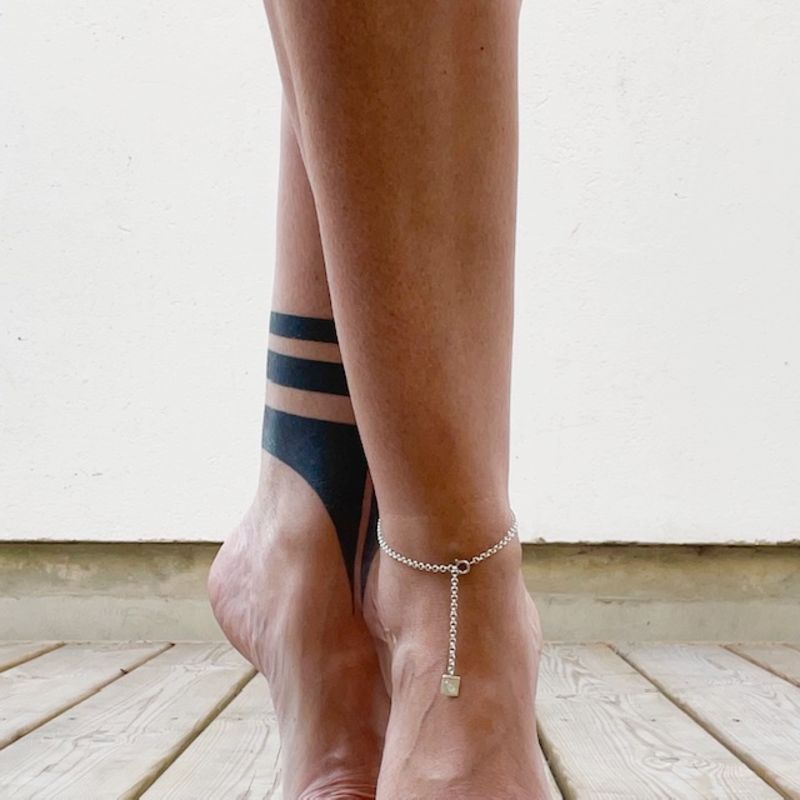 vristlänk (ärtkedja)i silver med stämpelplatta