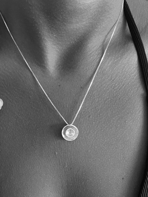 Handgjort Silverset Skålig – Matterat & Blankt 925 Sterlingsilver.