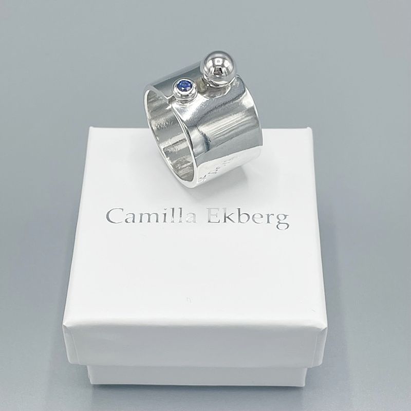 stor silverring